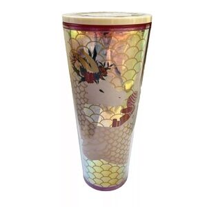 Starbucks Lunar New Year - Year Of The Dragon tumbler 24 oz Venti Pink Tumbler